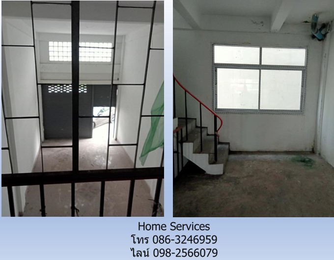 ขายอาคารพาณิชย์ 2 คูหา (แบ่งขาย) ติดถ.พุทธมณฑล สาย 2 ใกล้ MRT หลักสอง ทำเลค้าขายติดถนน